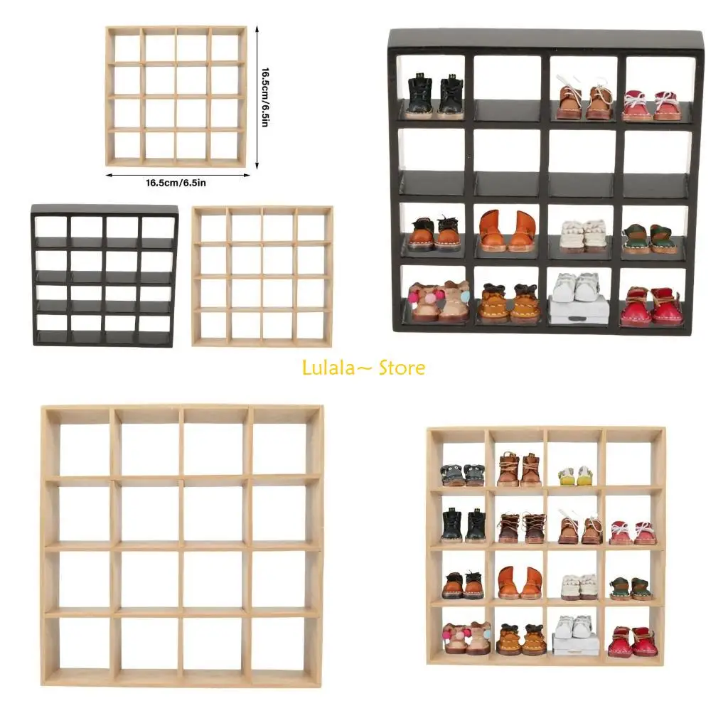 

Y4QA Portable 16 Section Storage Organizers for Small Furniture Enthusiasts Use