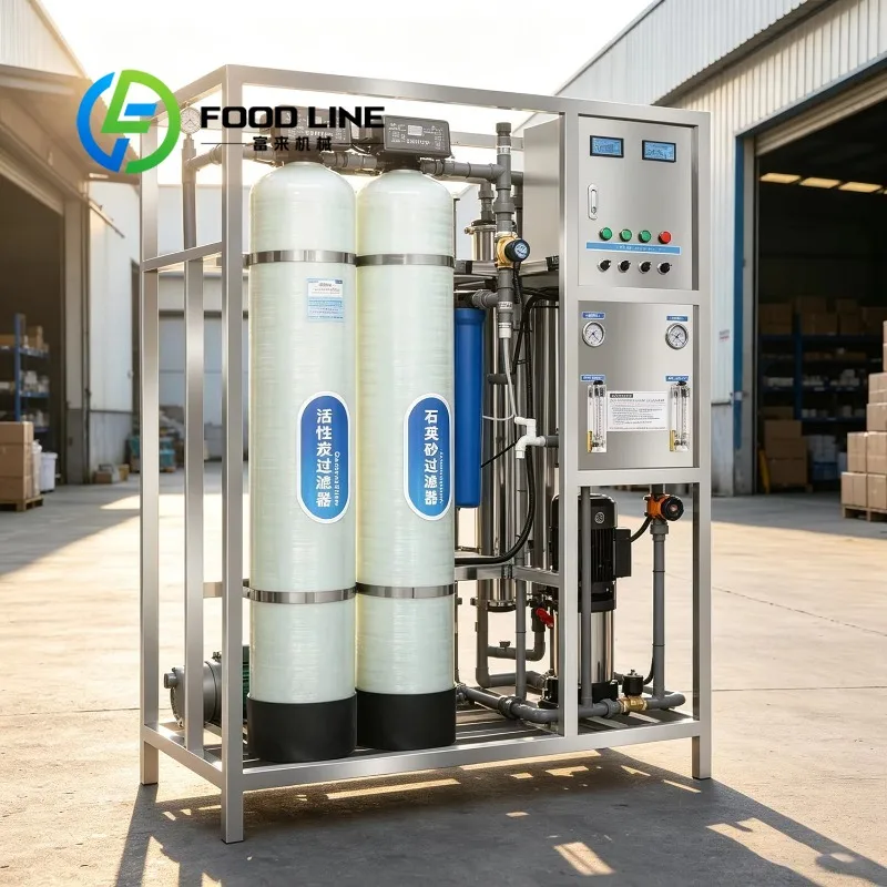 Industrial RO Water Treatment System Step-Down Pressure Protection Device Avoids Water Hammer Impact Damage To Pipeline Membrane
