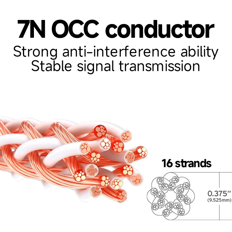 TODN HIFI 1PCS 7N OCC  8TC Speaker Cable High-end Speaker Wire For Gold-plated Hi-fi Y Plug Banana plug Speaker Cable