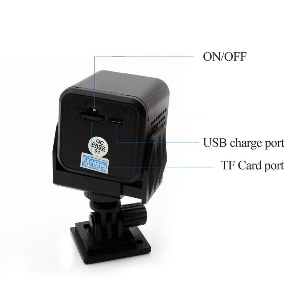 Imagem -05 - Wgwk 4mp Mini Câmera Wifi ir Visão Noturna Detecção de Movimento Humano Alarme Vigilância Embutido 3000mah Bateria Proteção de Segurança