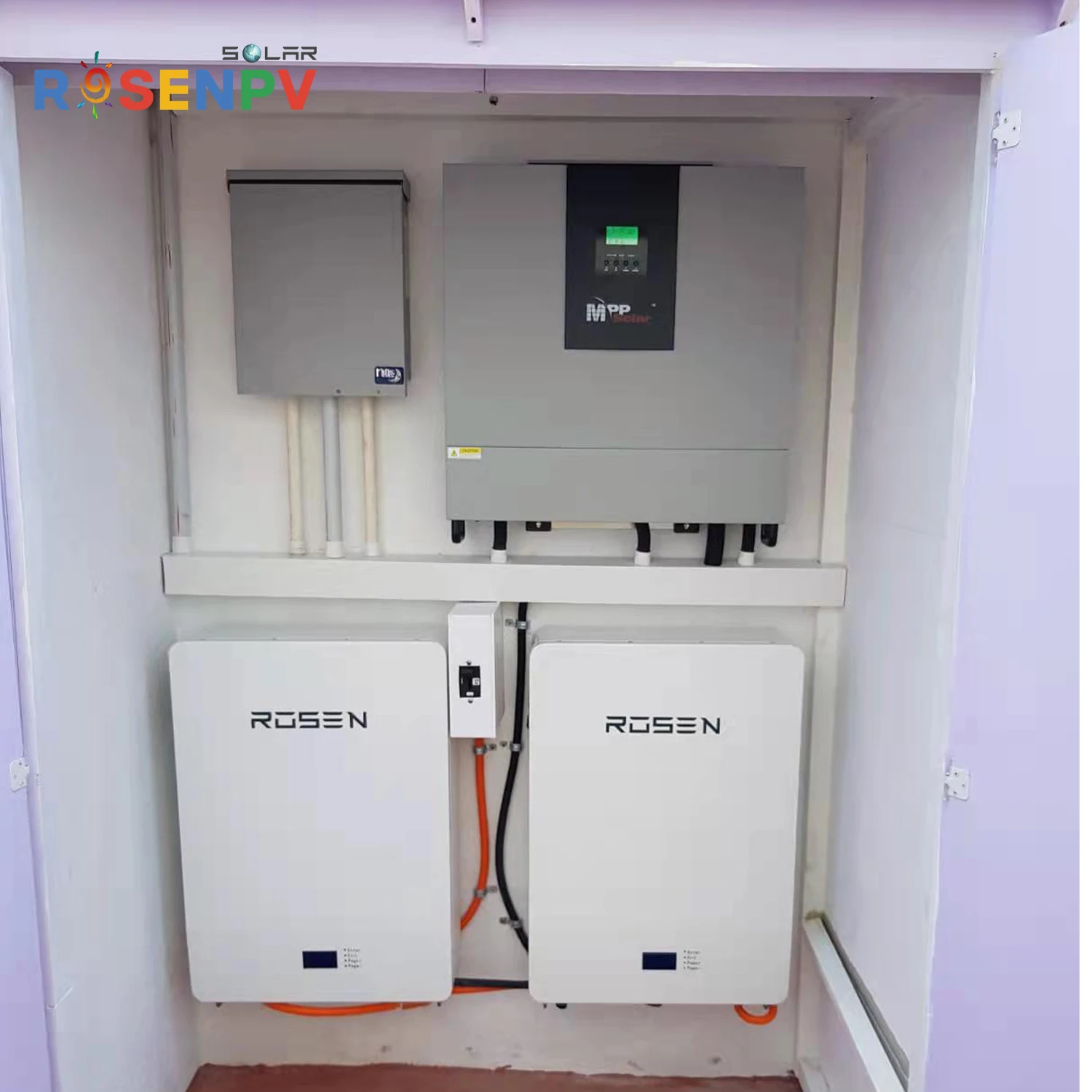30kW Hybrid Off-Grid Power System Manufacturer 30kv Energy Storage Solar System