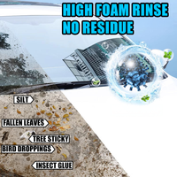 Car Wash Fluid - High Foam, No Paint Damage, Gentle Car Care Solution for All Types of Vehicles, Effective in Removing Stains