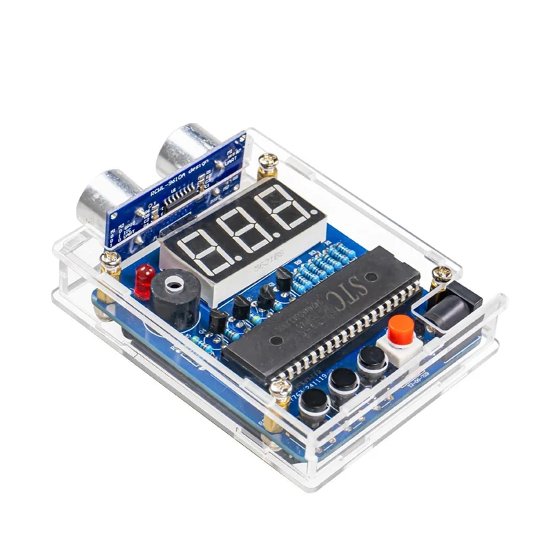 

A72T ультразвуковой комплект сигнализации дальности DIY электронный сварочный комплект дизайн обратной сигнализации DIY комплект модуль ультразвукового датчика