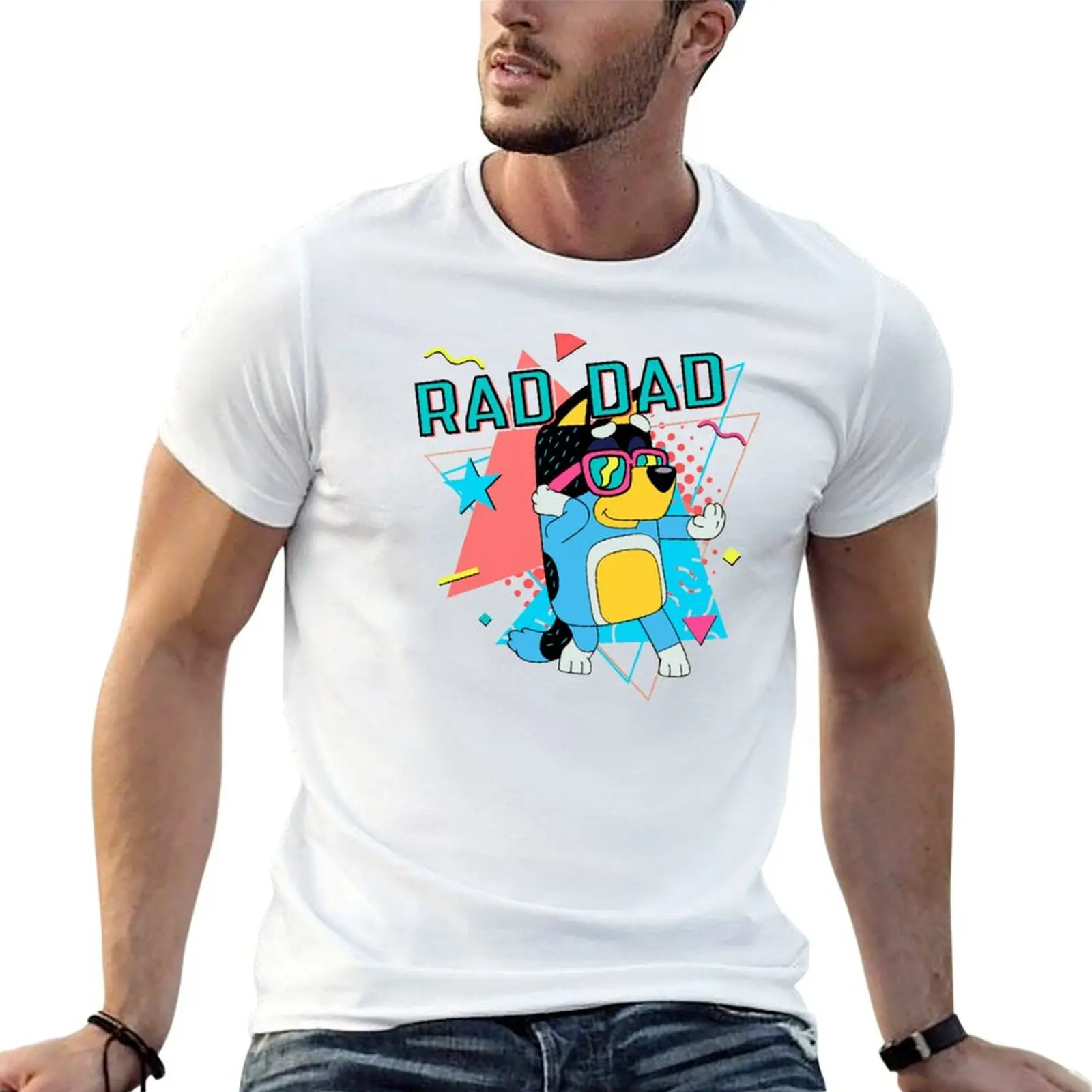 

pack shirts T-Shirt man Rad t dad white for shirts man t cotton