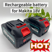 18V/21V MAX Li-ion Rechargeable Power Tool Battery- Fast Charging,Long-Lasting, for Makita, Fits BL1860B,BL1850B,BL1840B,BL1830B