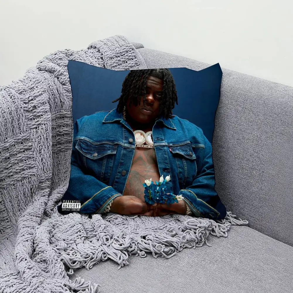 

I Hope You're Happy B-BigXthaPlug 30x30cm 45x45cm Pillow Case Decor Protective Covers Comfortable Soft For Sofa Living Room Home