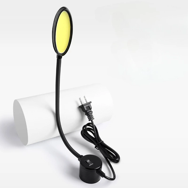 8W/6W/3W LED Sewing Machine Light 8W Cob High-brightness EU/US Industrial Light Magnetic Adsorption Energy-Saving Table Lamp