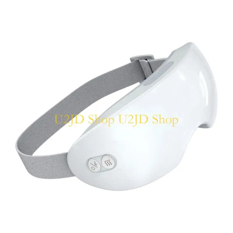 U2JD Rechargeable Eye Massager With Hot And Cold Steam Modes For Relaxation And Moisturizing