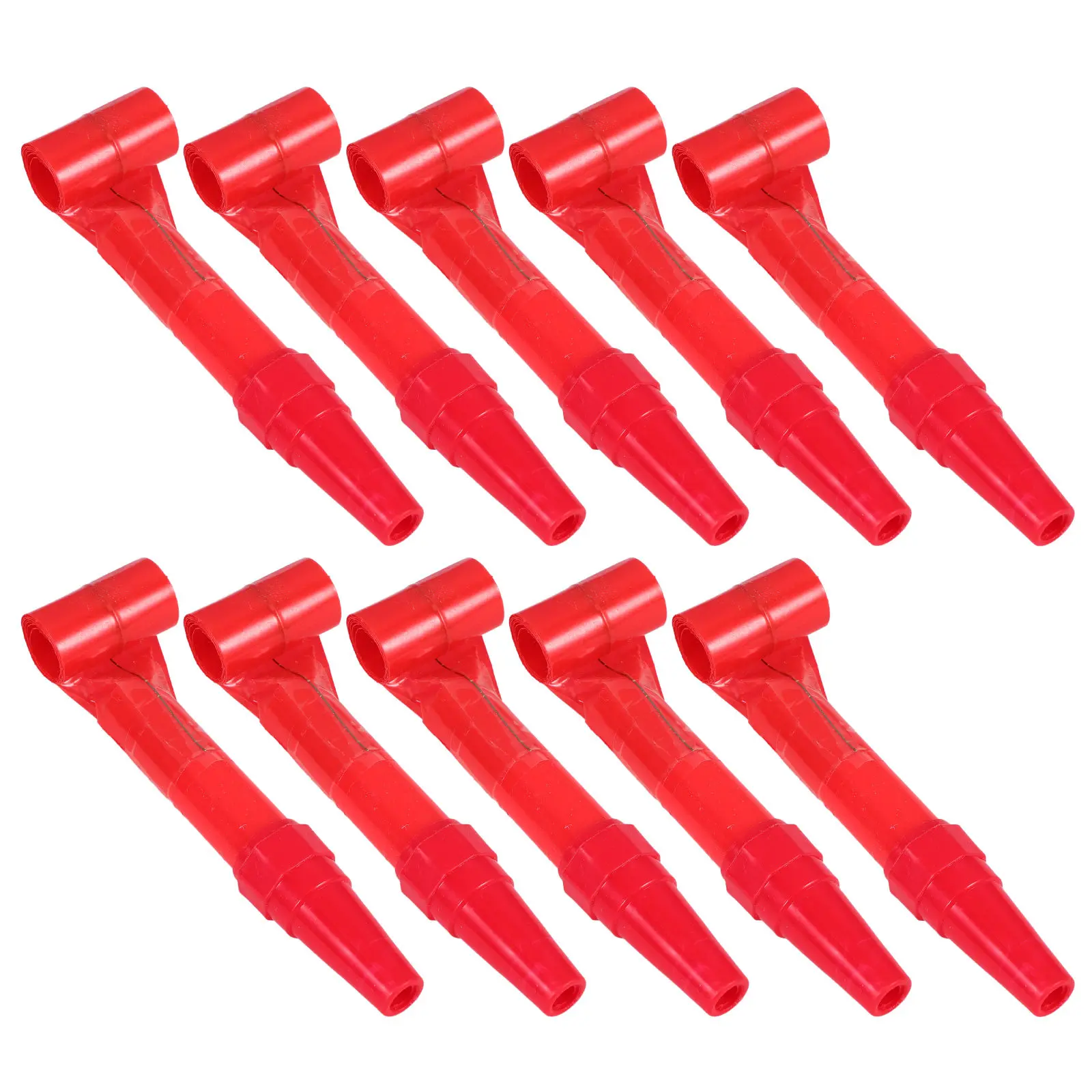 50Pcs Frog Party Blowout Noise Makers Interactive Kids Birthday Cheering Supplies Fun Party Favor