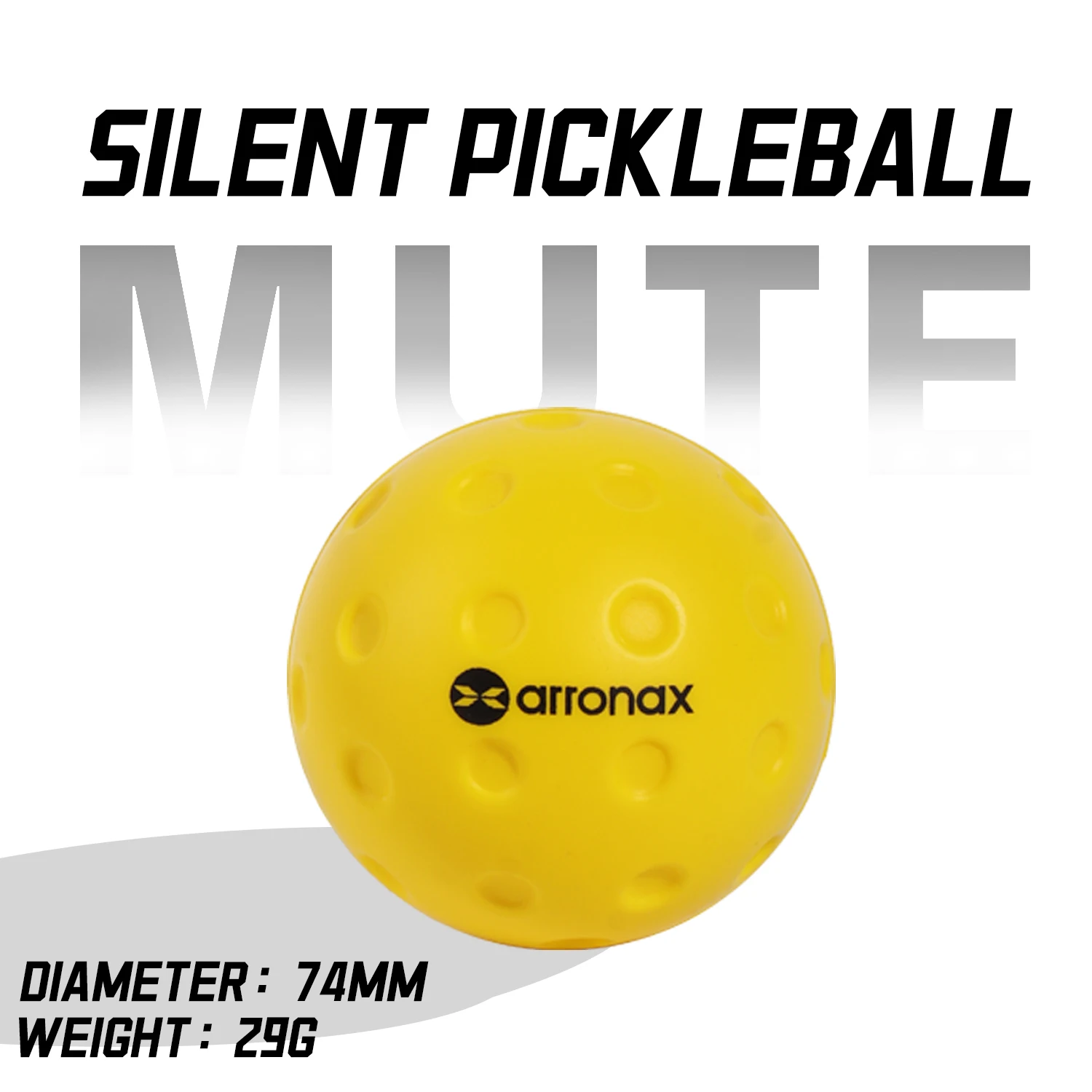 Silent Indoor Pickleball Balls 2