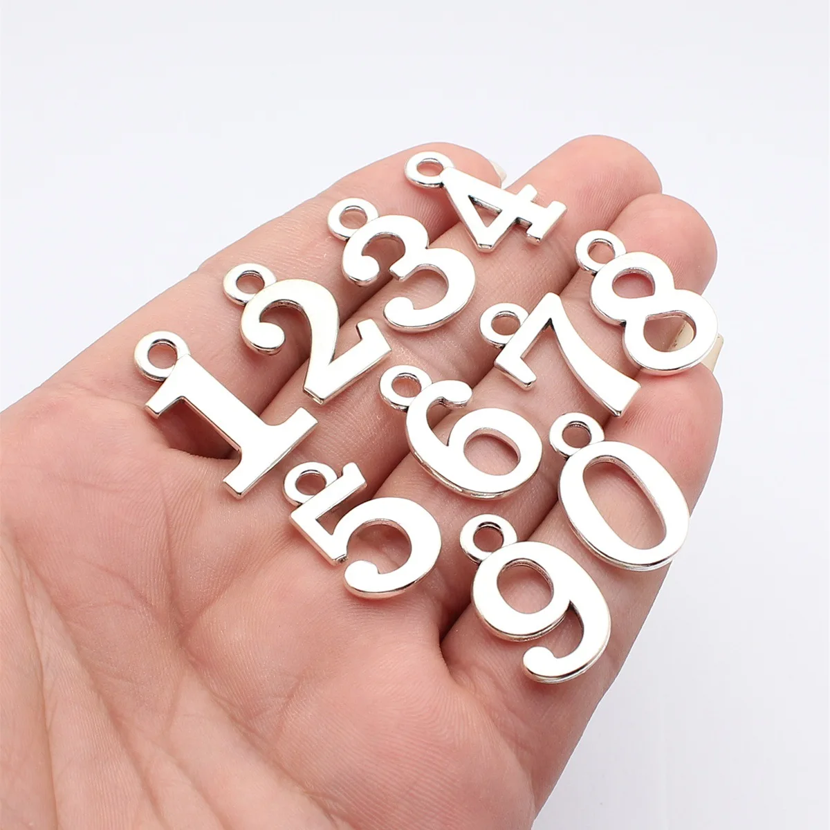 Number Digit Charms 2026 For Birthday Anniversary For DIY Bracelet Necklace Jewelry Making Supplies For Jewelry Making