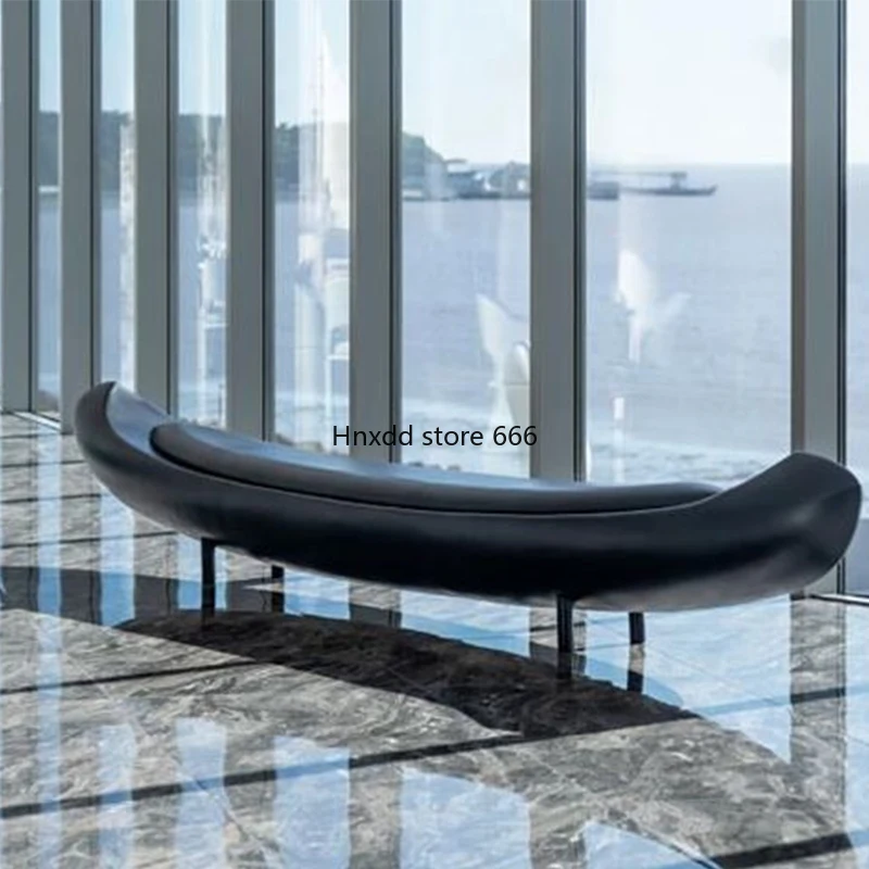 Sailing creative fiberglass minimalist special-shaped sofa