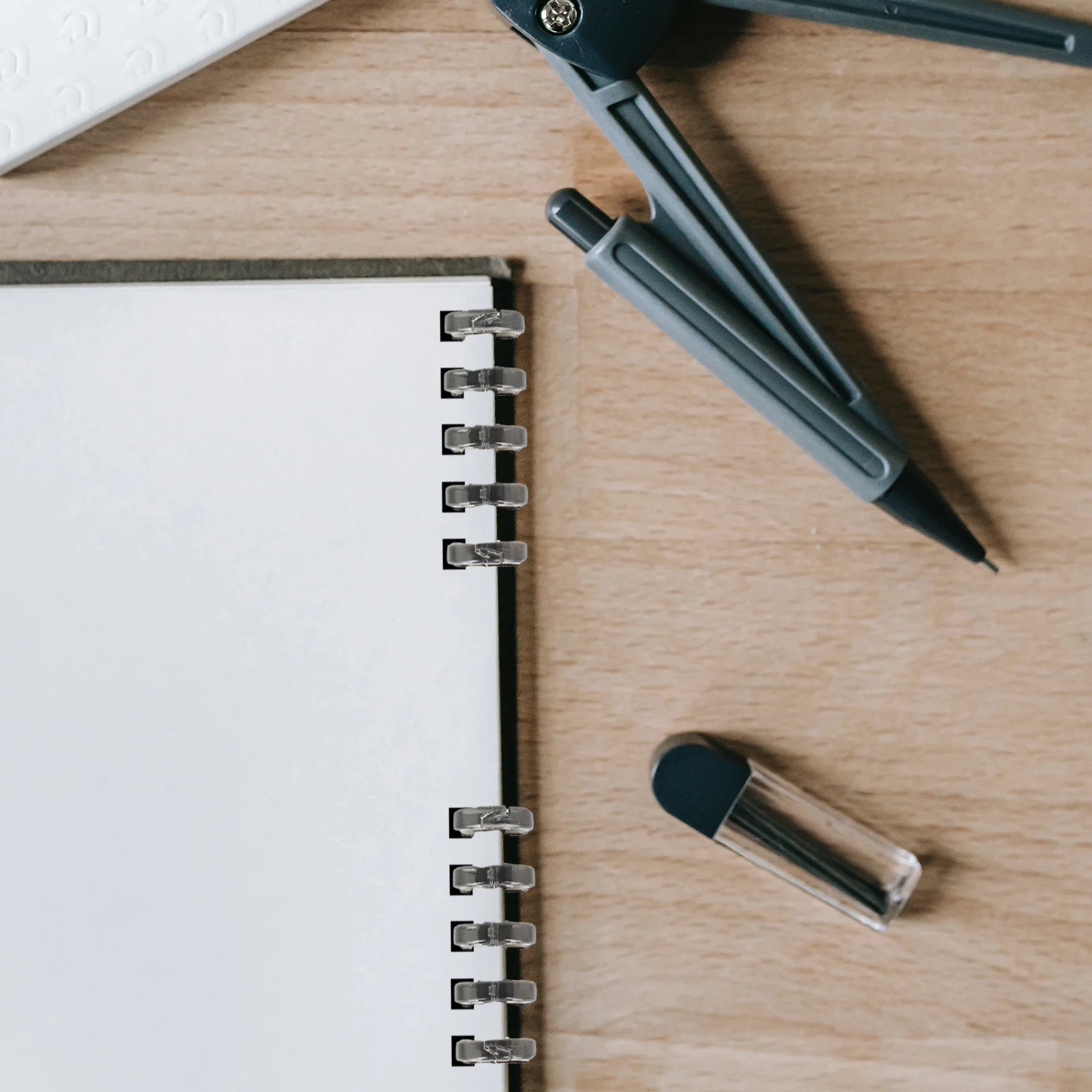 10 Stück Kunststoff-Binderinge für lose Blätter, abnehmbare, abnehmbare Binder-Kreise, Buchversorgung, praktischer Datei-Organizer