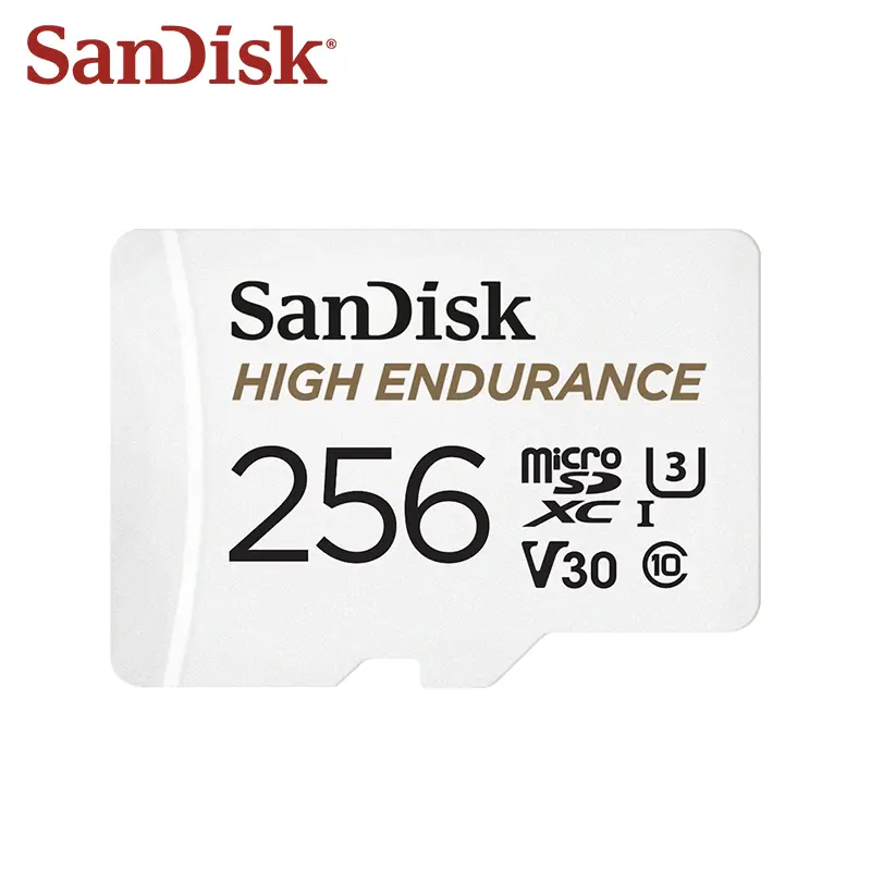 Original SanDisk High Endurance Micro SD Card MicroSDHC 32GB V30 C10 MicroSDXC 64GB 128GB 256GB Memory Card For Dash Camera - 2