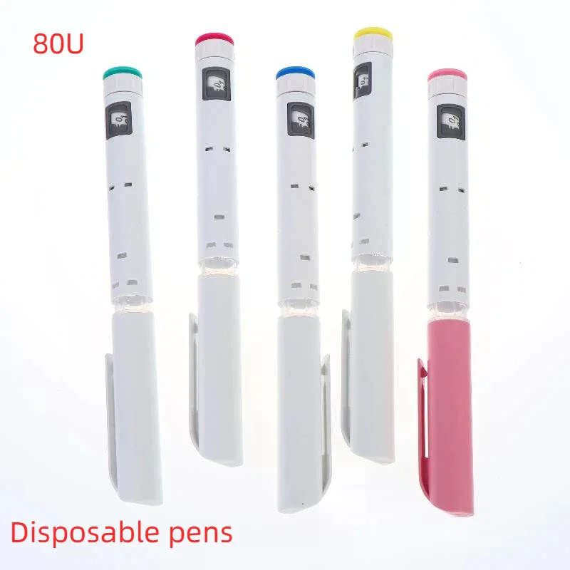 Adjustable Disposable Lancing Pen Insulin Syringe Perfect For Home Blood Glucose Testing Diabetic Care