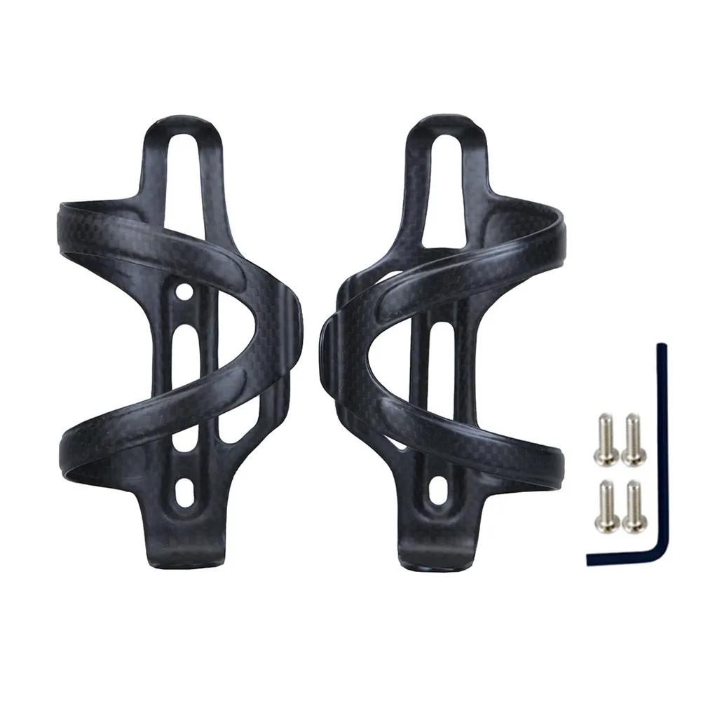 Ultralight Full Carbon side pull bottle cage Road/Mountain Bikes 72-74MM 2-Bolt Fit Easy Access MTB Water Bottle Holder