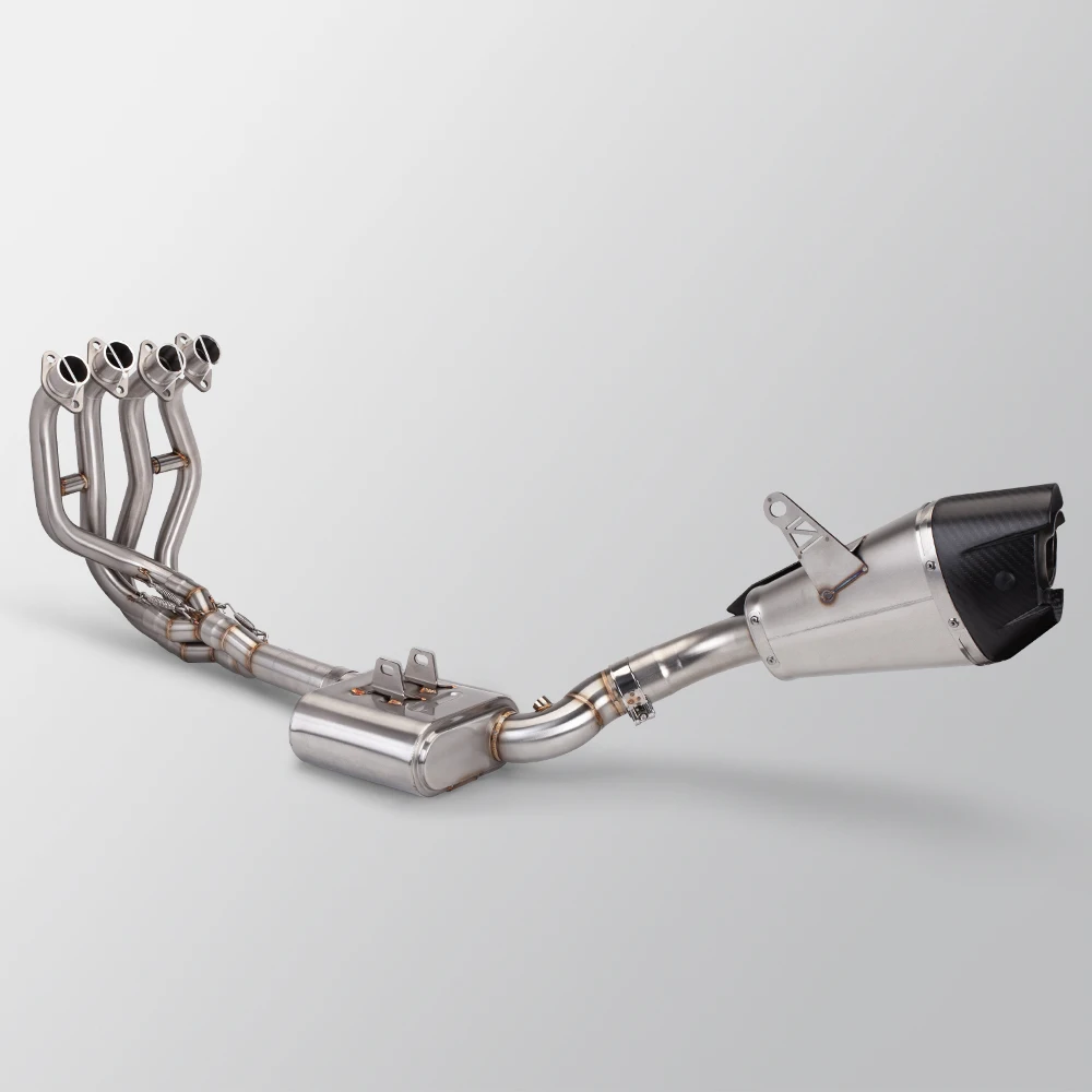 2023-2024 Ninja ZX4RR ZX4R Complete Motorcycle Exhaust System High Quality Low Torque Reinforced New Condition