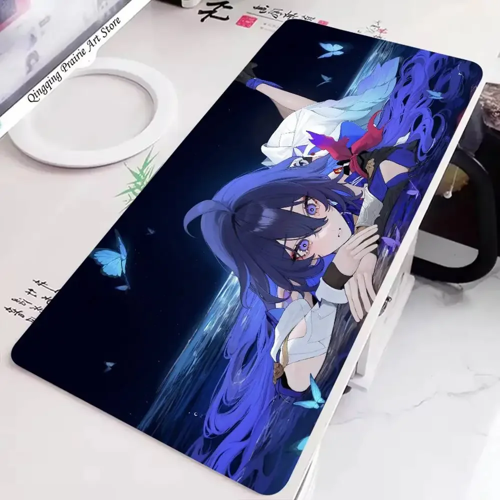 Seele Anime Game Honkai Star Rail Mousepad Non-slip Suitable For Office Computers Laptops E-sports Game Desk Mats XXL Keyboard
