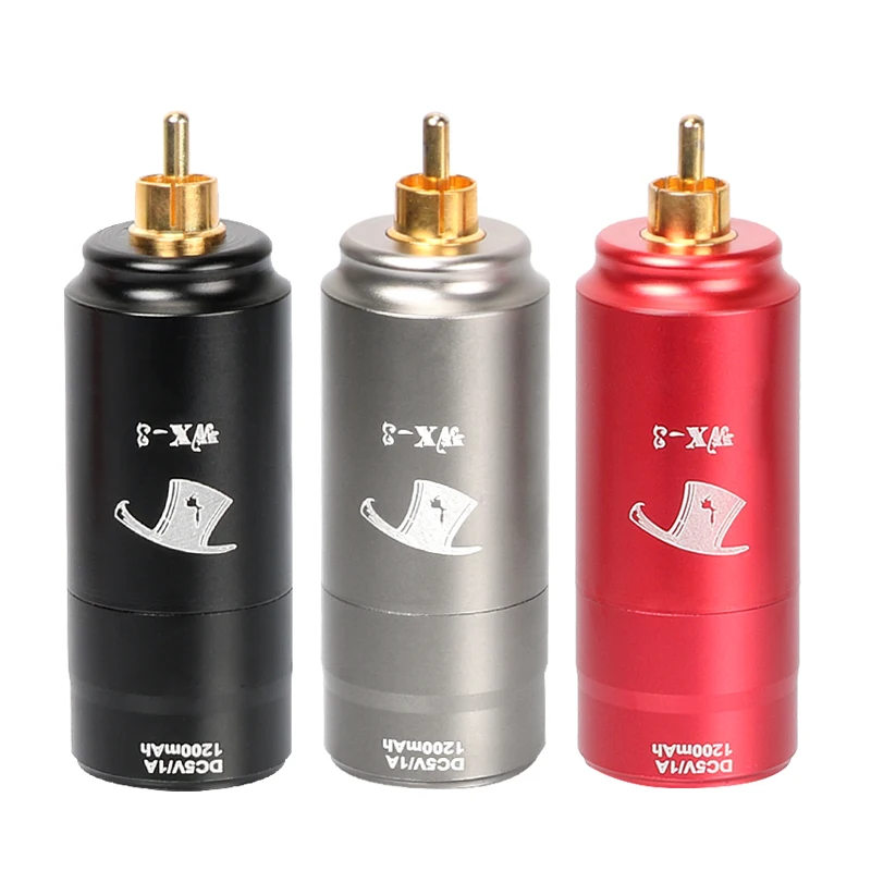 

Мини-беспроводная батарея для татуировки 1200 мАч для татуировки, роторная машина для татуировки, ручка для перманентного макияжа, источник питания для татуировки RCA