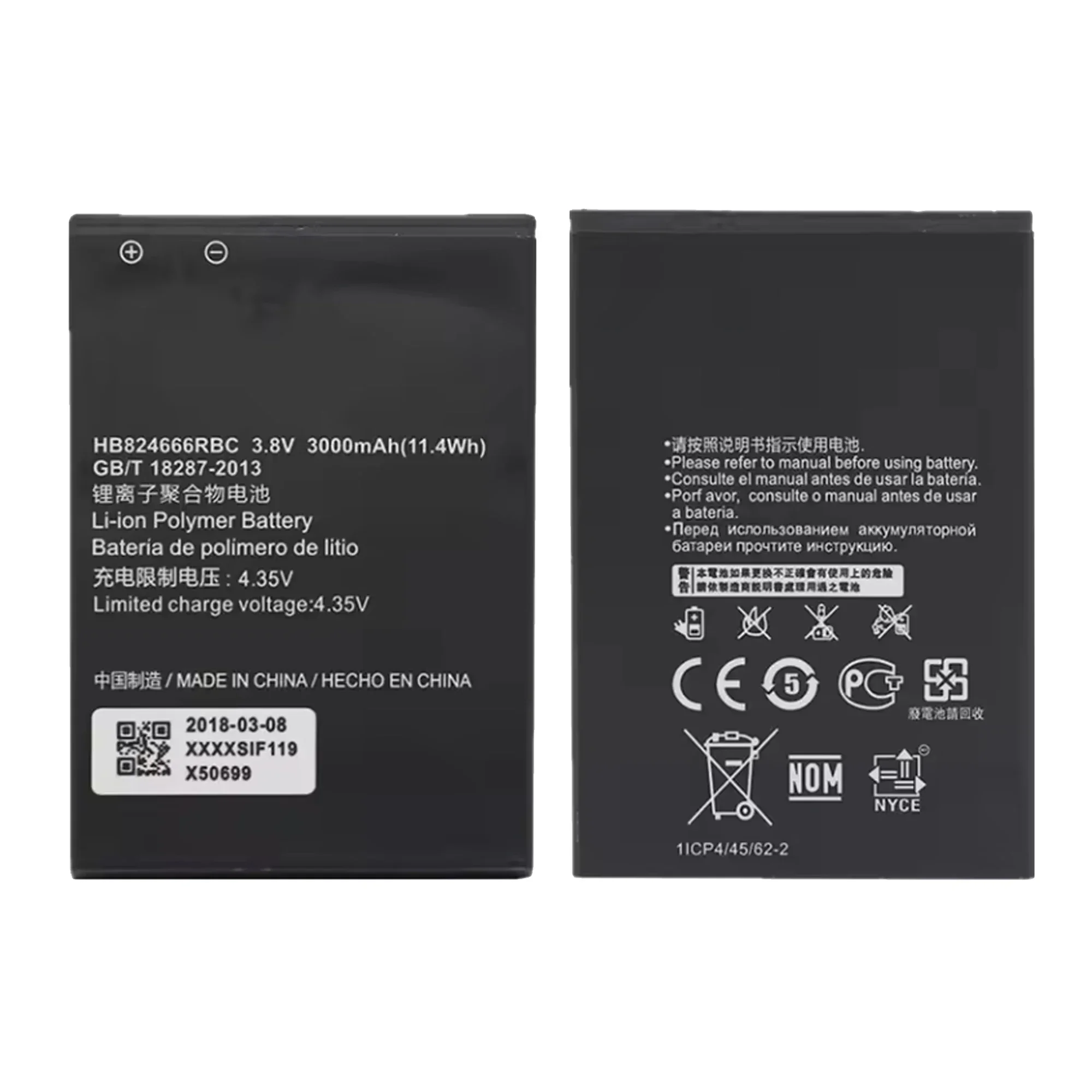 HB824666RBC Battery 3000mAh For Huawei E5577 E5577Bs-937 E5577s-321 WIFI Router Batteries