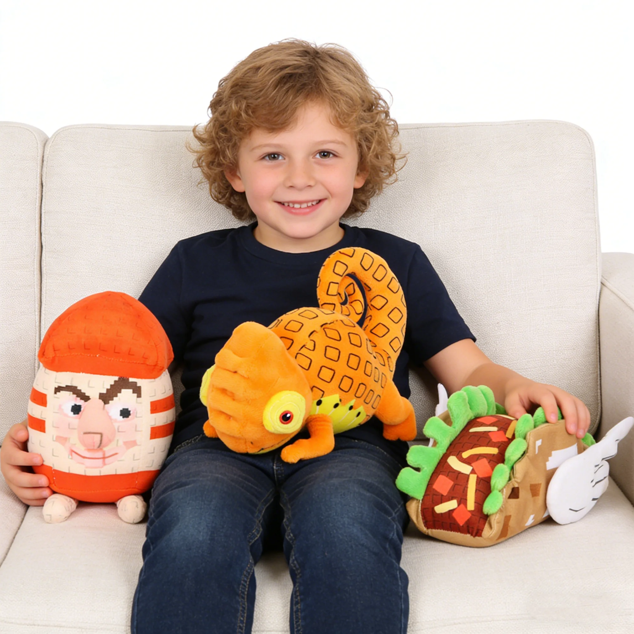New Steal a Brainrot Plush Doll Toy Taco Lucky Block Game Peripheral Plushie Cute Plush Toy Christmas Children's Birthday Gift