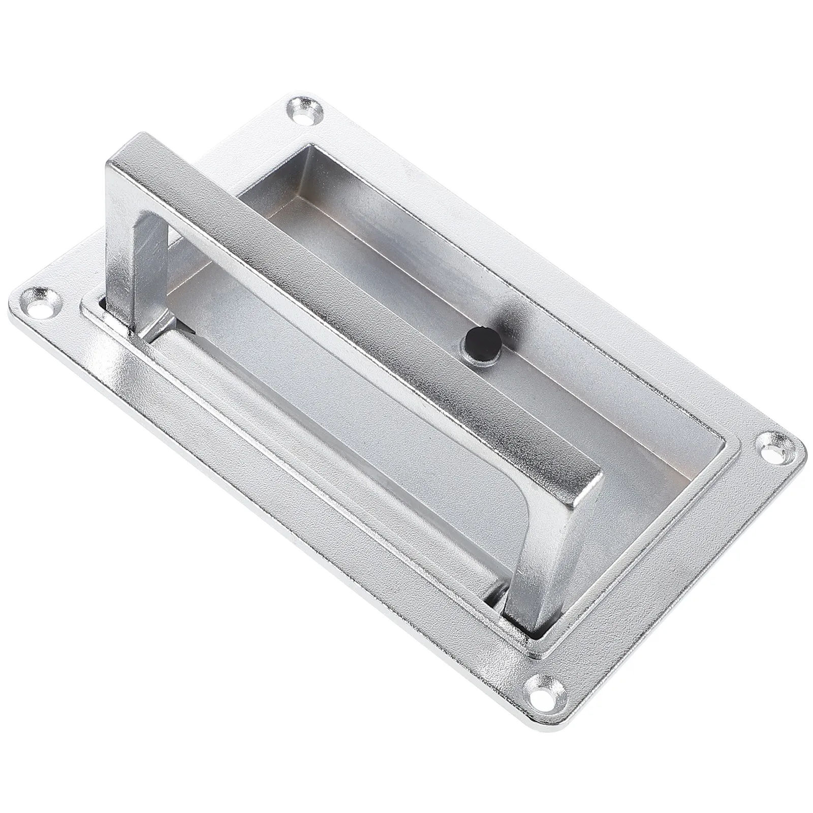 Zinc Alloy Recessed Door Handle Flush Mounted for Tool Box Cabinet Drawer Boat Container Attic Door Lift Ring