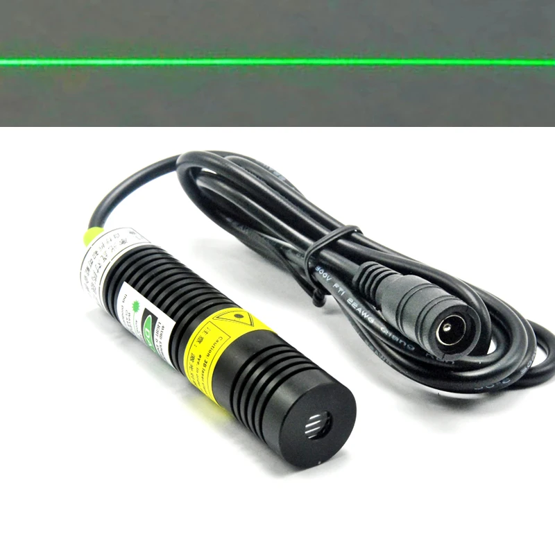 532nm 10mW High Brightness Green Line Laser Module for Industrial Positioning