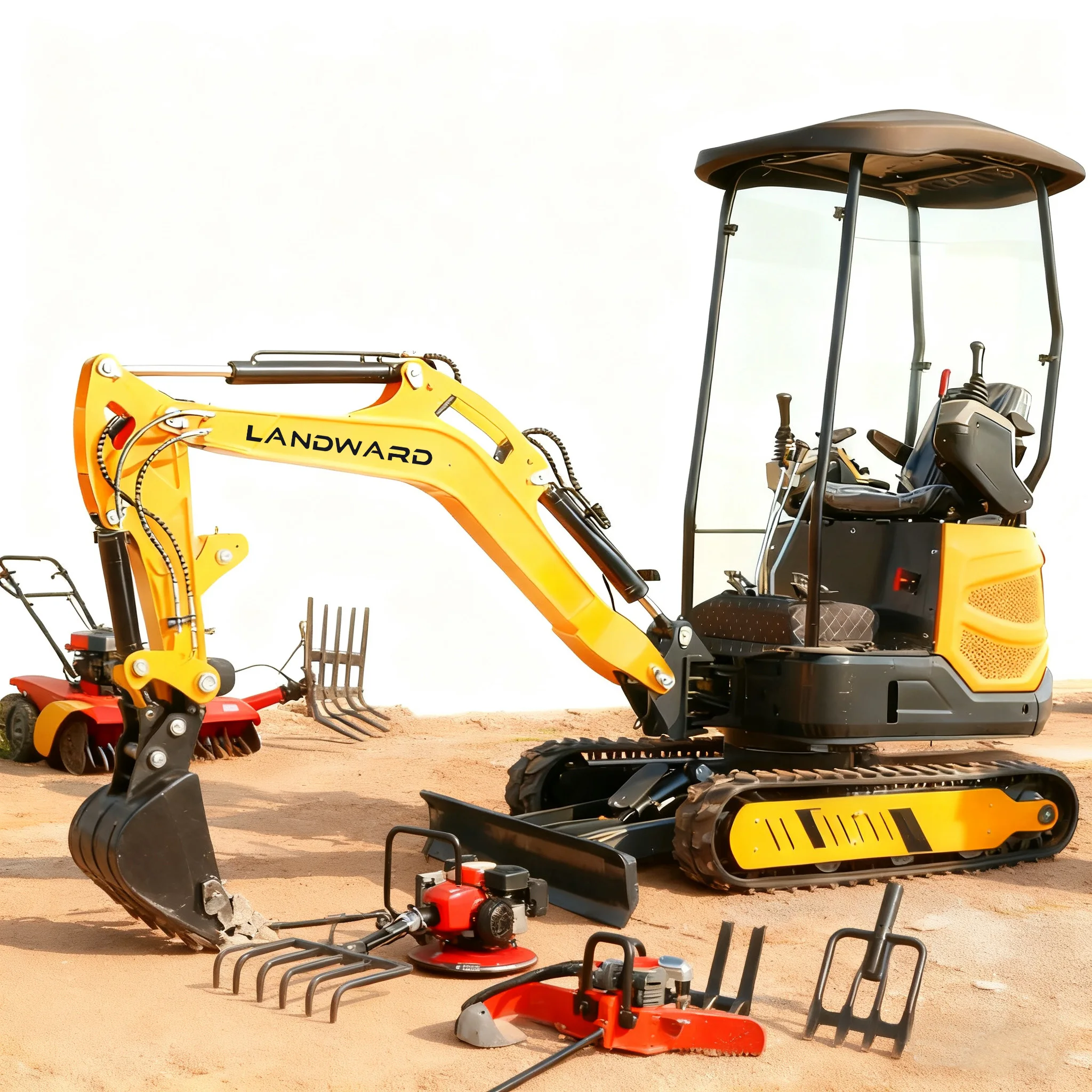 

Home Use 1.8 Ton Mini Excavator CE Europe Best-Selling Mini Excavator Kubota Engine Tracked Small Excavator 2 Ton Digger Custom