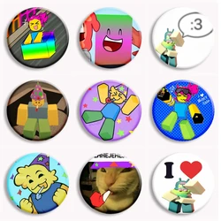 Regretevator Poob Funny Meme Button Pin Party Noob Bacon Meme Brooch Badge Bag Accessories Gamer Collect Friends Kids Gifts