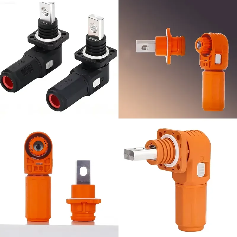 for 120A 150A Waterproof Brass Male Female Single Core Energy Storage Connector Quick Wiring Connector