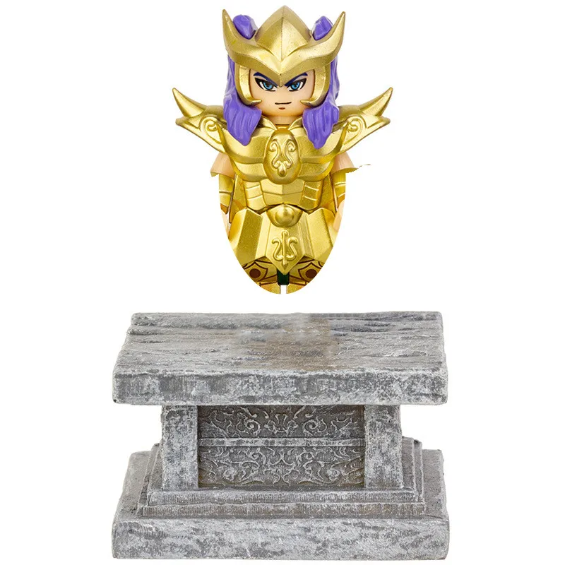 CQ11-22 Kinderen Speelgoed Anime Warrior Bouwstenen Gold Warrior Mini Actiefiguren Athena Seiya Speelgoed Voor kinderen dag Geschenken