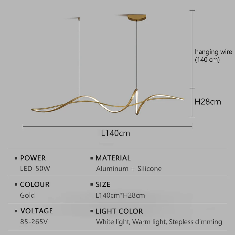 Moderne stijlvolle LED-hanglamp Eetkamer Woonkamer Bartafel Hanglamp Hal Keuken Woondecoratie Plafondkroonluchter