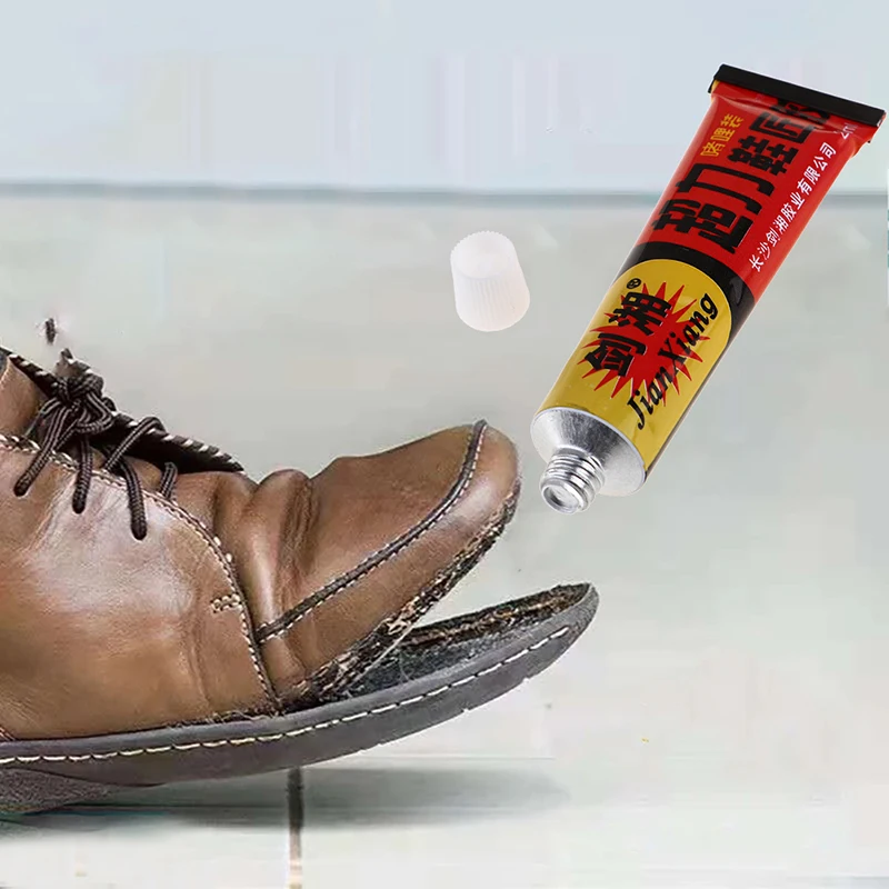 Instant Professional Grade Shoe Repair Glue Soft Rubber Leather Adhesive Fixing