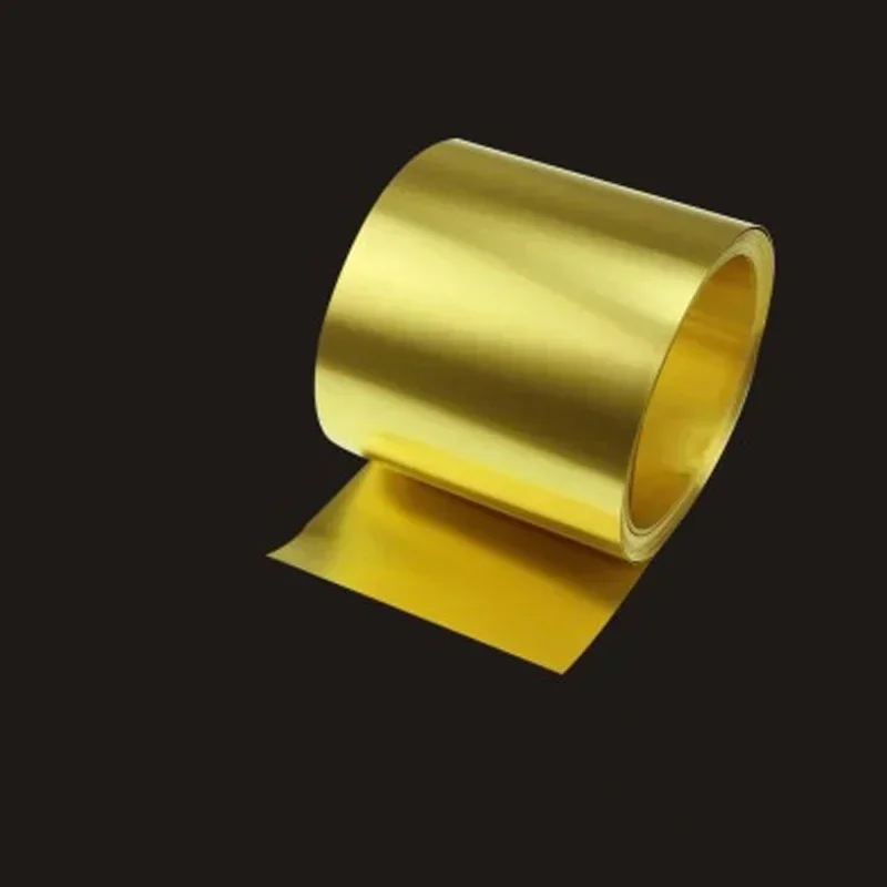 1Pcs Brass Strip Brass Sheet Brass Foil Thin Copper Sheet Laser Cutting – Brass Coil Brass Bar Brass Plate