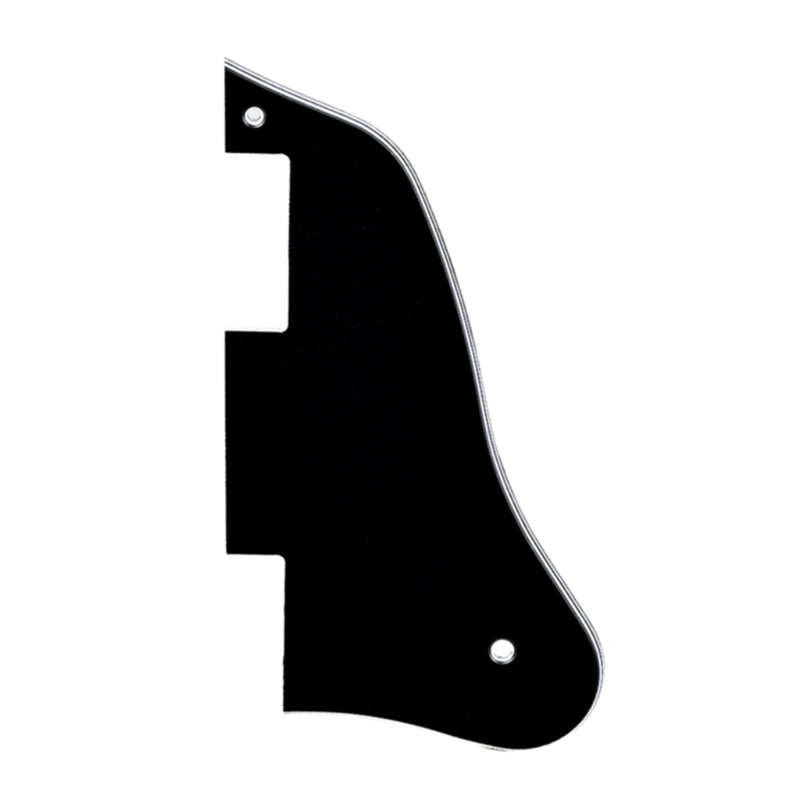 Black PVC Guitar Pick Guard Anti-Scratch Plate Compatible for ES-335 Guitar Musical Instrument Accessories 24BD