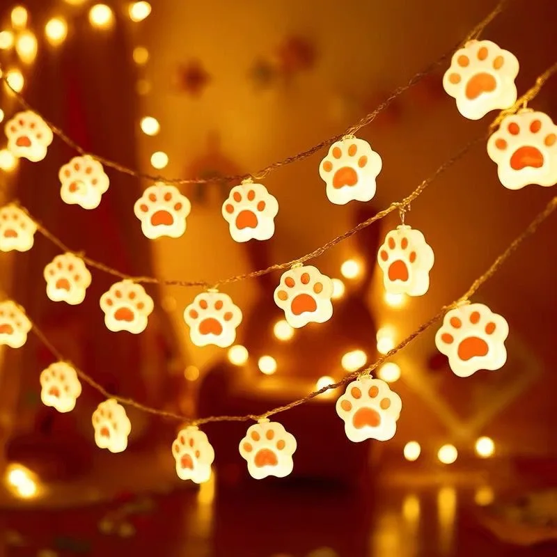 2026 Christmas LED String Lights, Lovely Fairy Lights Lamp for Bedroom Dorm Window Wall Decor, Lovely Animal Twinkle Light