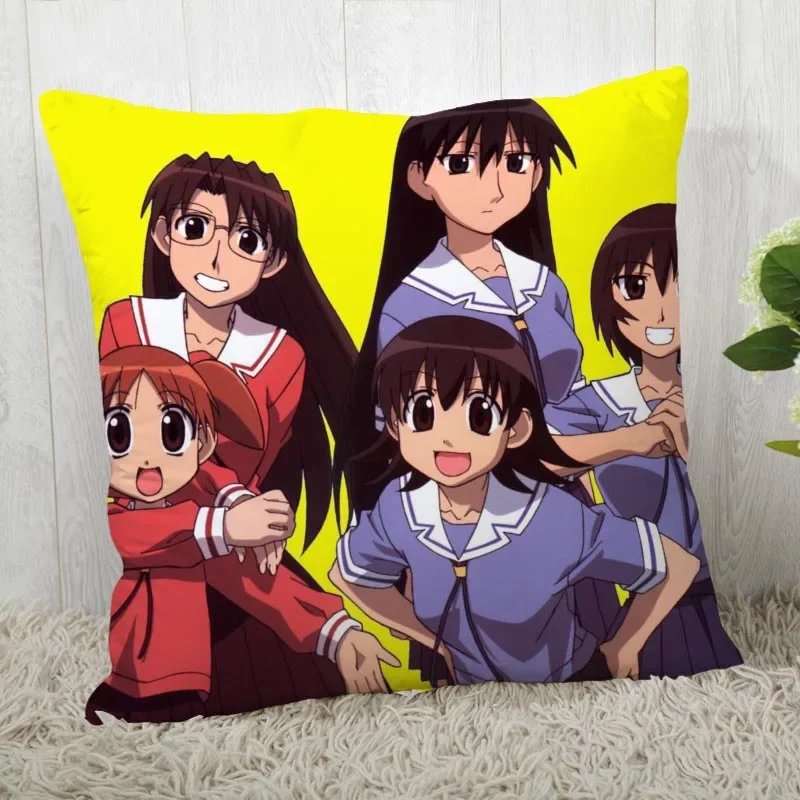 Azumanga Daioh Pillow Cover Customize Pillowcase Modern Home Decorative Pillow Case For Living Room