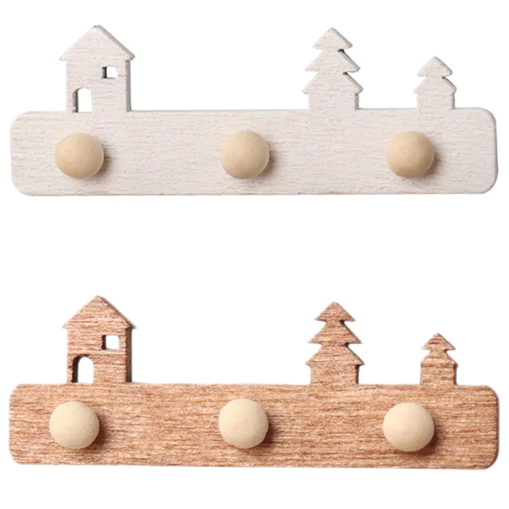 

2Pcs Mini House Hook Set Alloy Wall-Mounted Dollhouse Hanging Organizer for Clothes Hats Keys Decorative Miniature Accessories