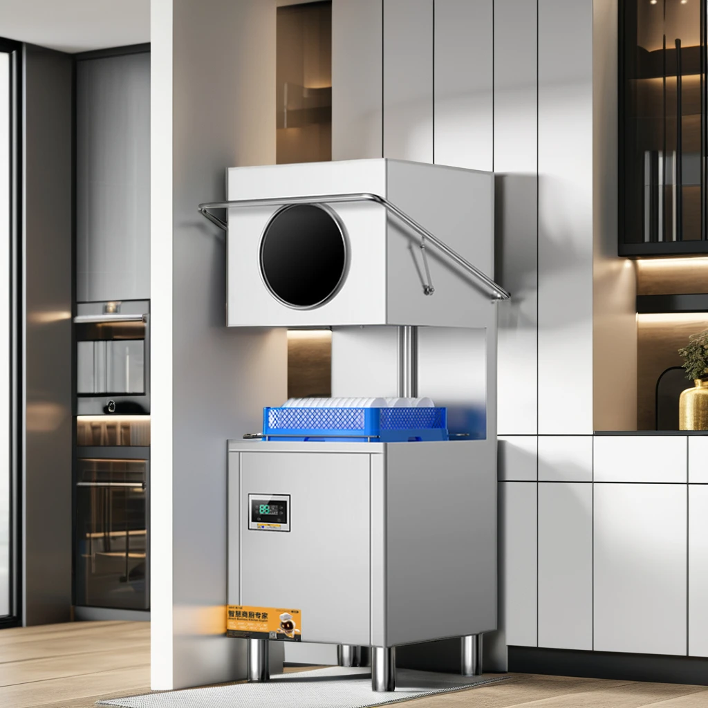 Independent Smart Dishwasher Machine Commercial Stainless Steel Kitchen Dishwashing Machine for Hotel Restaurant Equipment