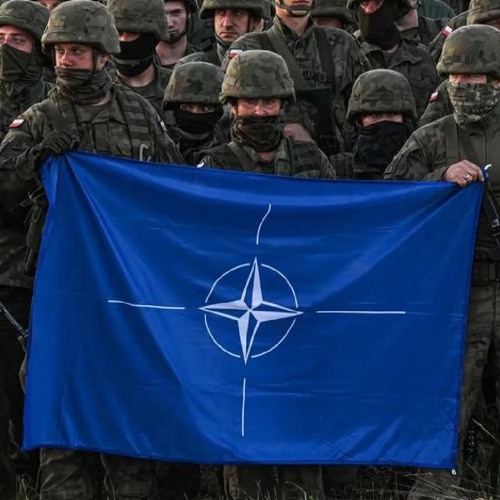 FLAGLINK 90x150 CM North Atlantic Treaty Organization NATO Flag For Decoration