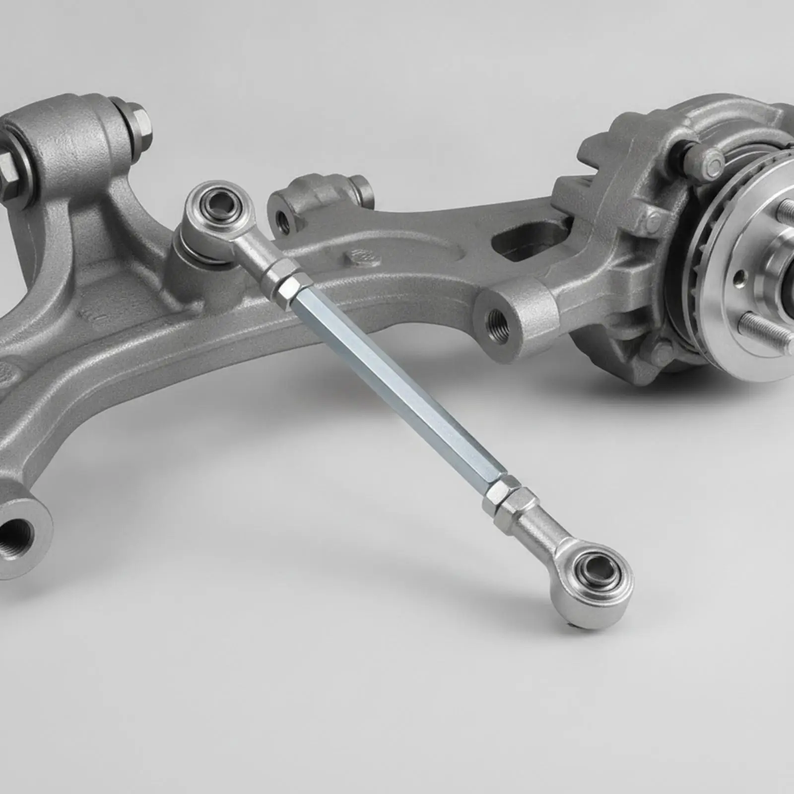 Compact Metal Steering Tie Rod for Atv Go Kart Chassis with Fine Tune Length Adjustment