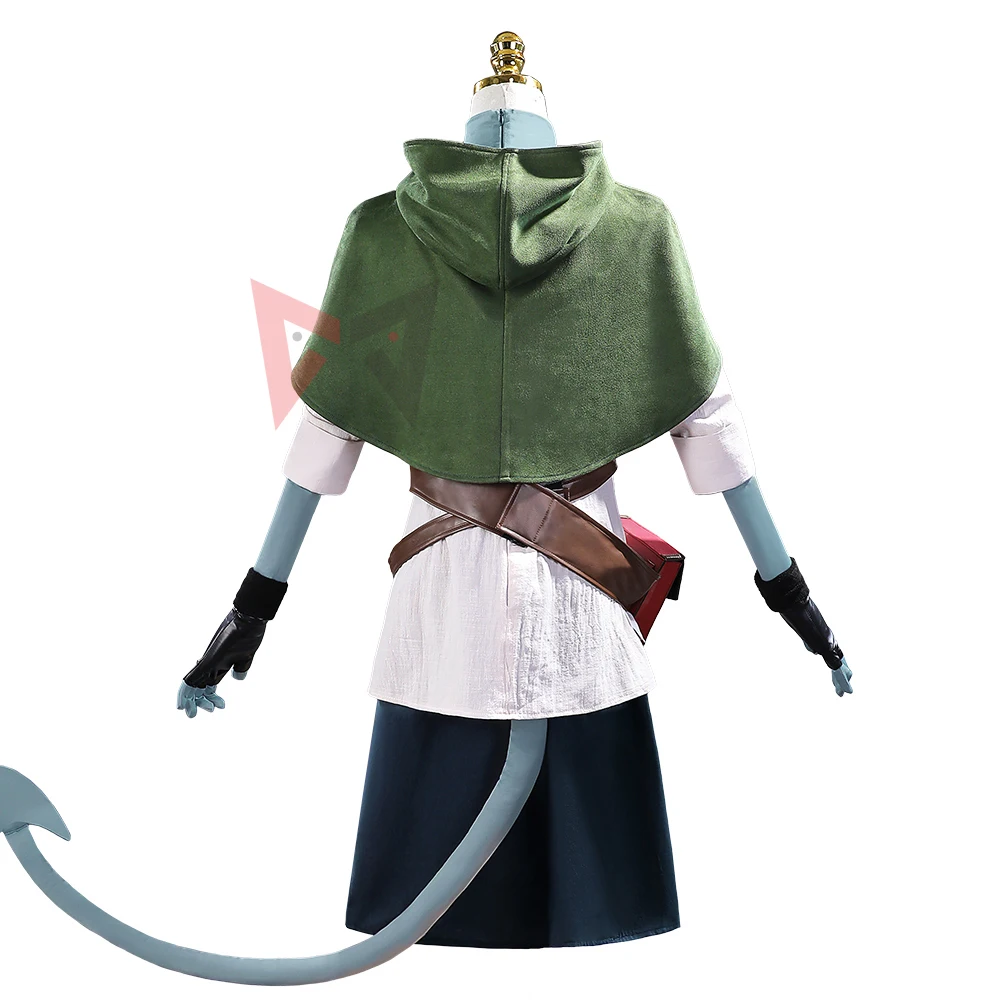 

2026 New Jester Lavorre Cosplay Costume Shirt Cloak Belt Horn Tail To Choose For Game Part Halloween Carnival Suit