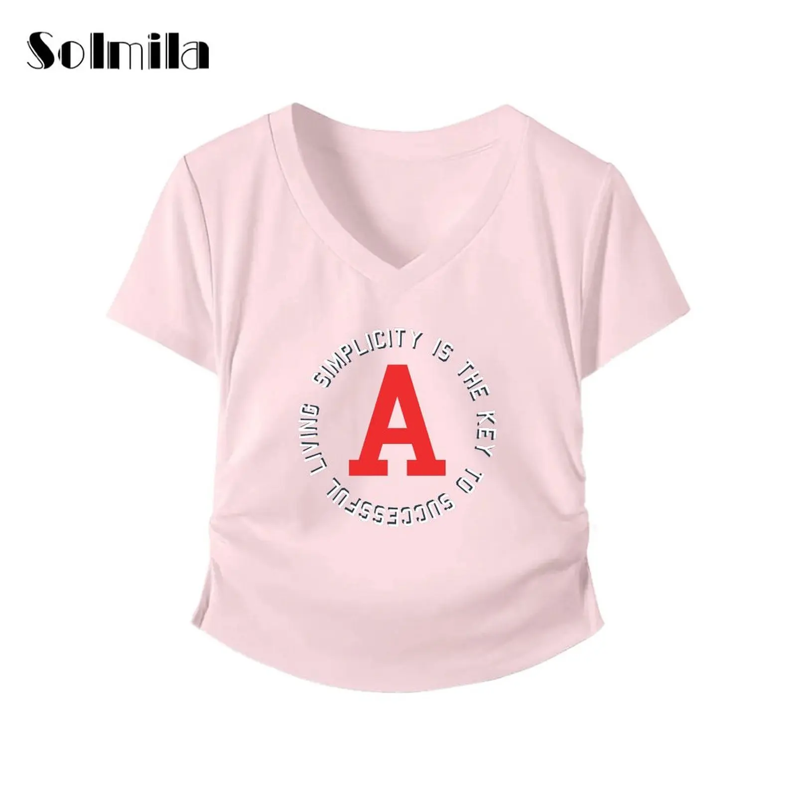 

Round Neck T-Shirt 2XL Y2K Aesthetic Tshirt Club Outfits Daily Wear Regular Clothing Length Short Sleeve Design