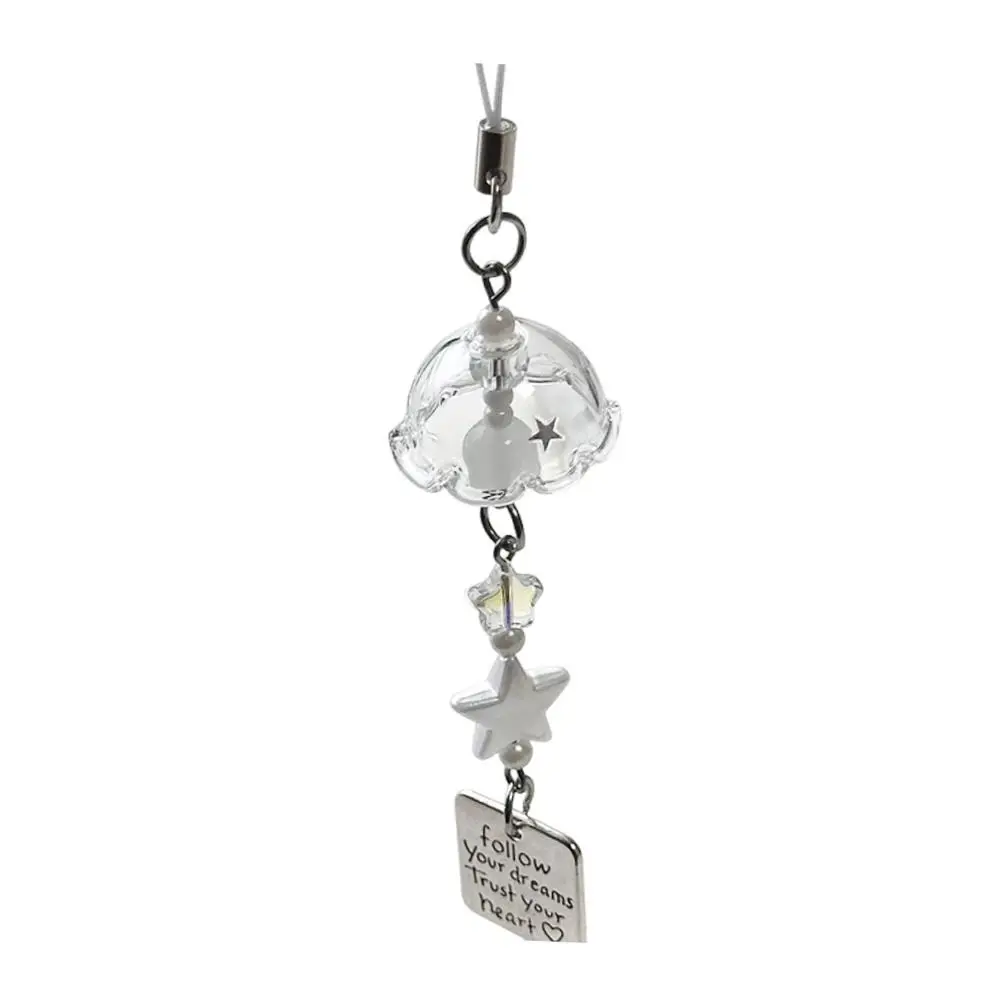 Beaded Design Lemon Keychain Green Lemon Wind Chimes Wind Chime Keychain Charm Pendant Charm Mobile Phone Keychain Key Ornament