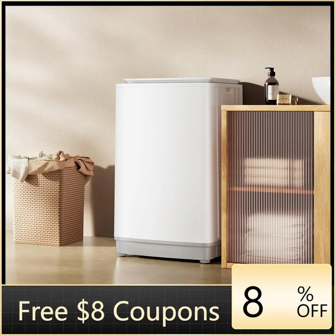 STLFOLavatrice originale mini lavatrice da 10 kg bianca XQB100MJ104