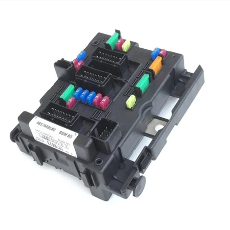 

Fuse Box Module BSM B5 9657608580 6500Y1 For 206 307 406 Citroen C2 C3 C5 Berlingo Xsara Fuse Box Unit-A97E