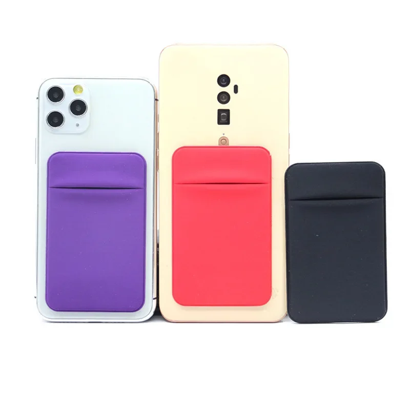 Funda adhesiva para Teléfono Móvil, 1 piezas, 9 colores