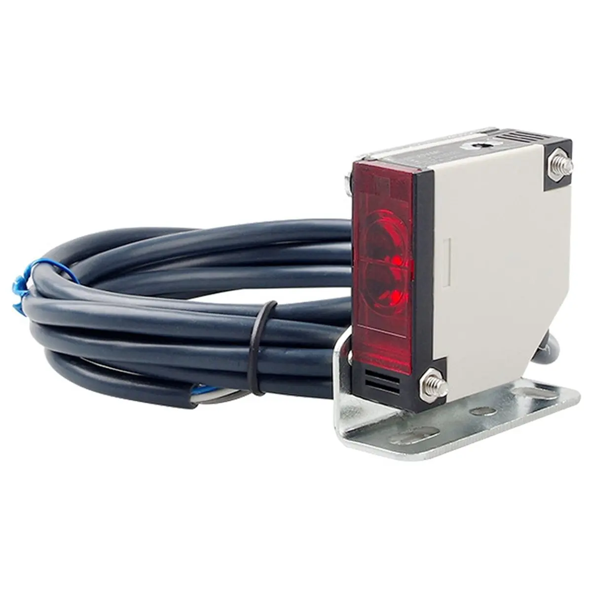L77A E3JK-R4M1 Reflective Square Photoelectric Switch Sensor 24V/220V Reflector Switch with Reflector Plate AC 220V