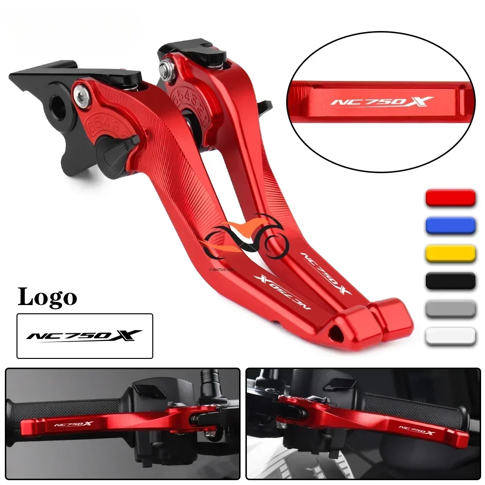 

NEW Motorcycles Handlebar For HONDA NC750X NC 750X nc750x 2012 2013 2014 2015 CNC Short Adjustable Brake Clutch Levers