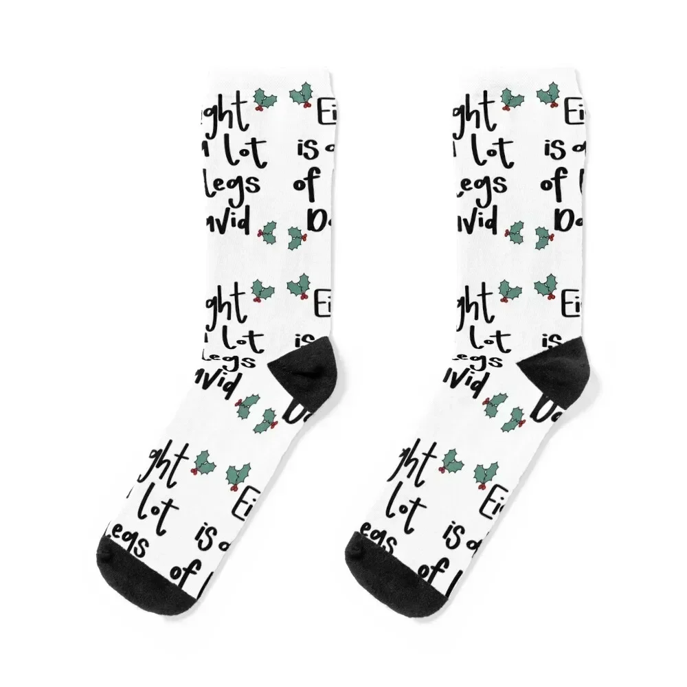 

Eight is a lot of legs David Socks men cotton high quality loose kids new year Socks For Women Men's
